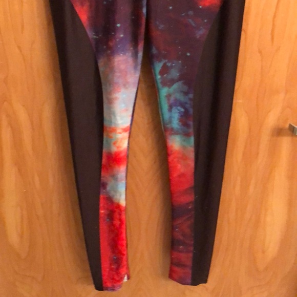 Rainbow Galaxy leggings! XSMALL-SMALL - Picture 3 of 5